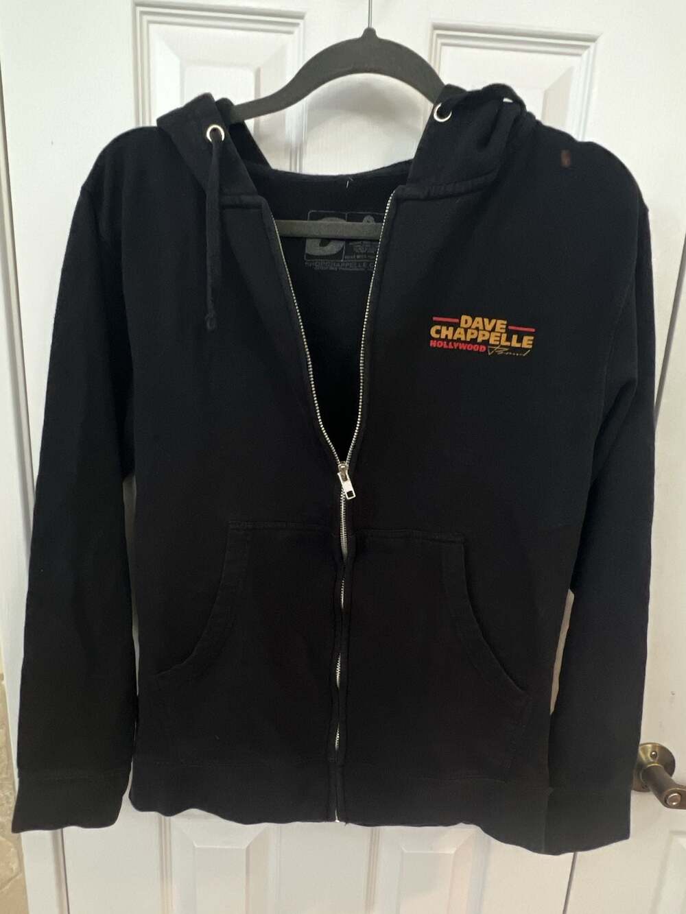 Dave Chappelle Hollywood Bowl Concert Tour Black Zip Up Hoodie